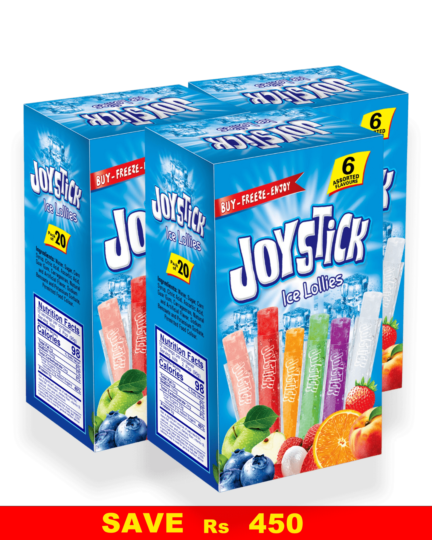 BUNDLE OF 3 BOXES (60 PCS)